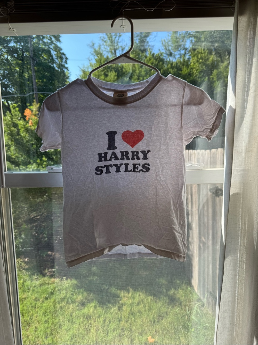Kids White 'I heart Harry Styles' Graphic Tee